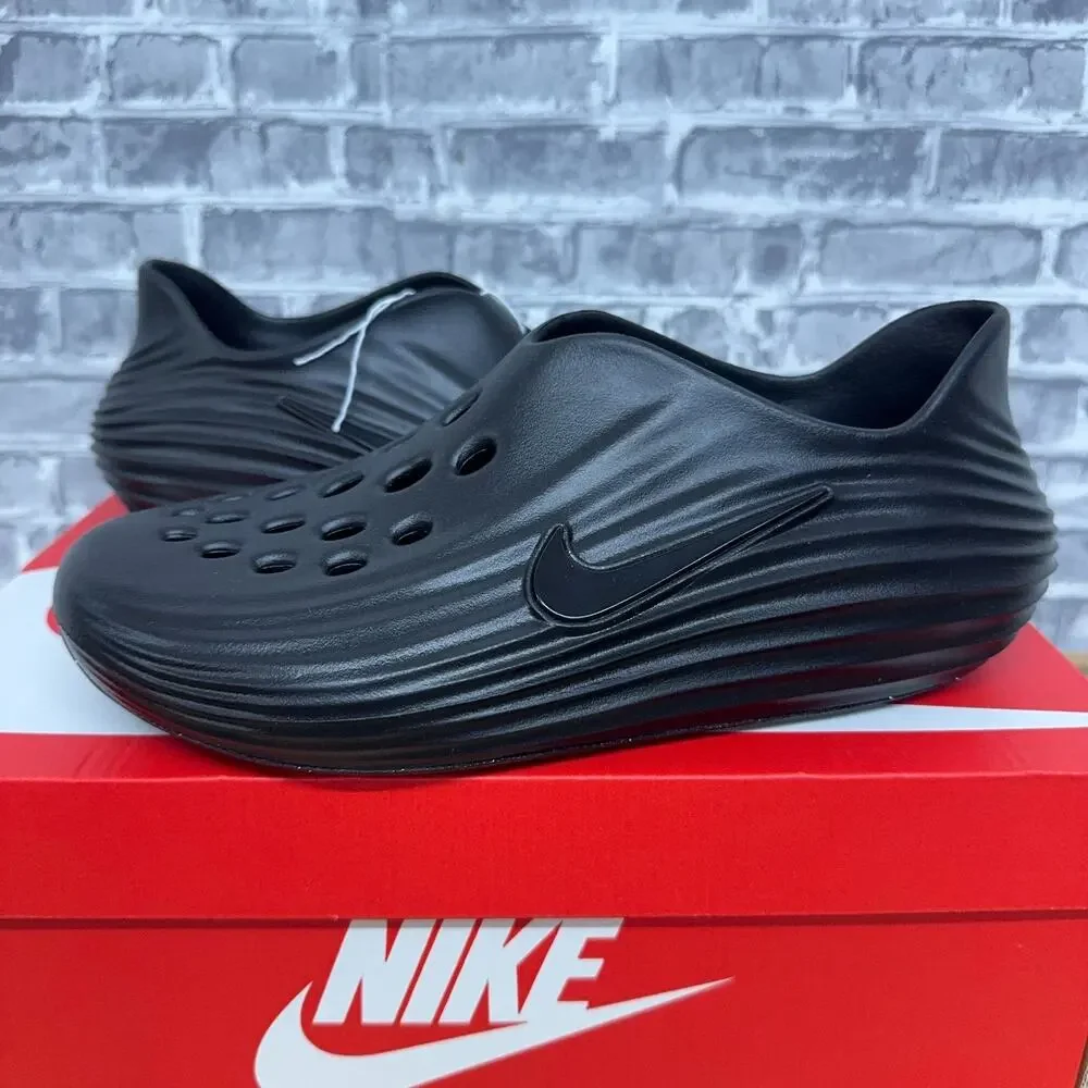 Nike ReactX Rejuven8 Triple Black HV5060-001 Mens Size 13 / Womens 14 New